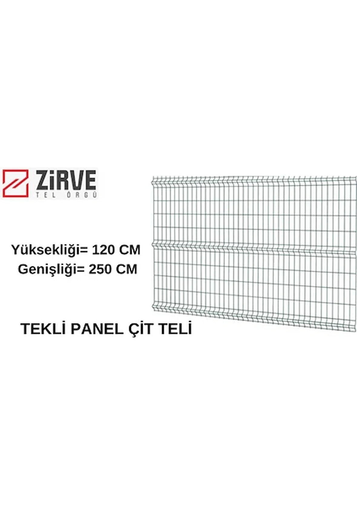 120 x 250 cm Panel Çit Teli