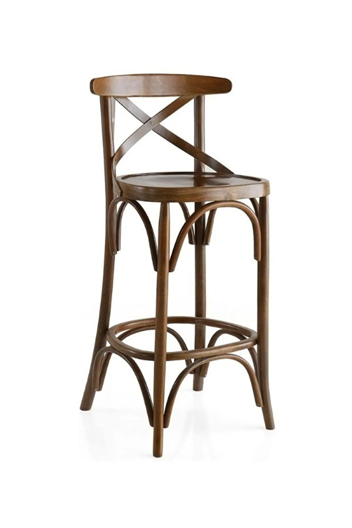 Thonet Ahşap Bar Sandalyesi