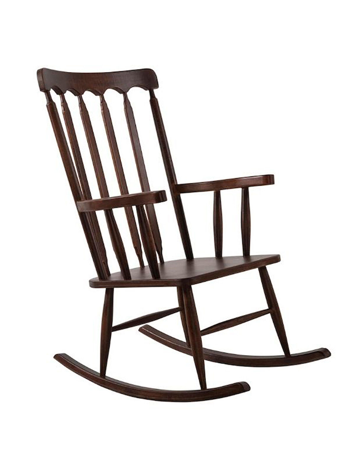 Dakota Rocker Amerikan Retro Ahşap Sallanır Sandalye