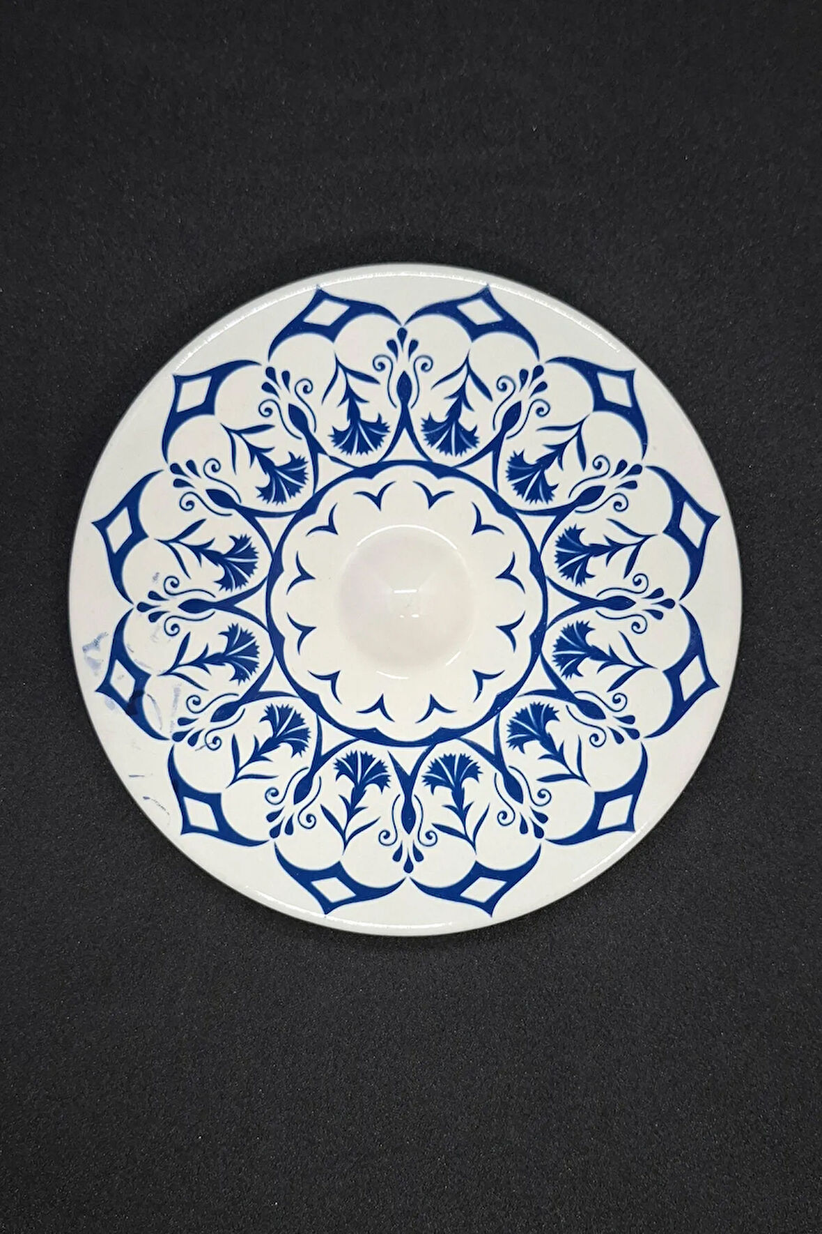 Koleksiyon Dervish Çini Gonca Çay Tabağı 13 cm