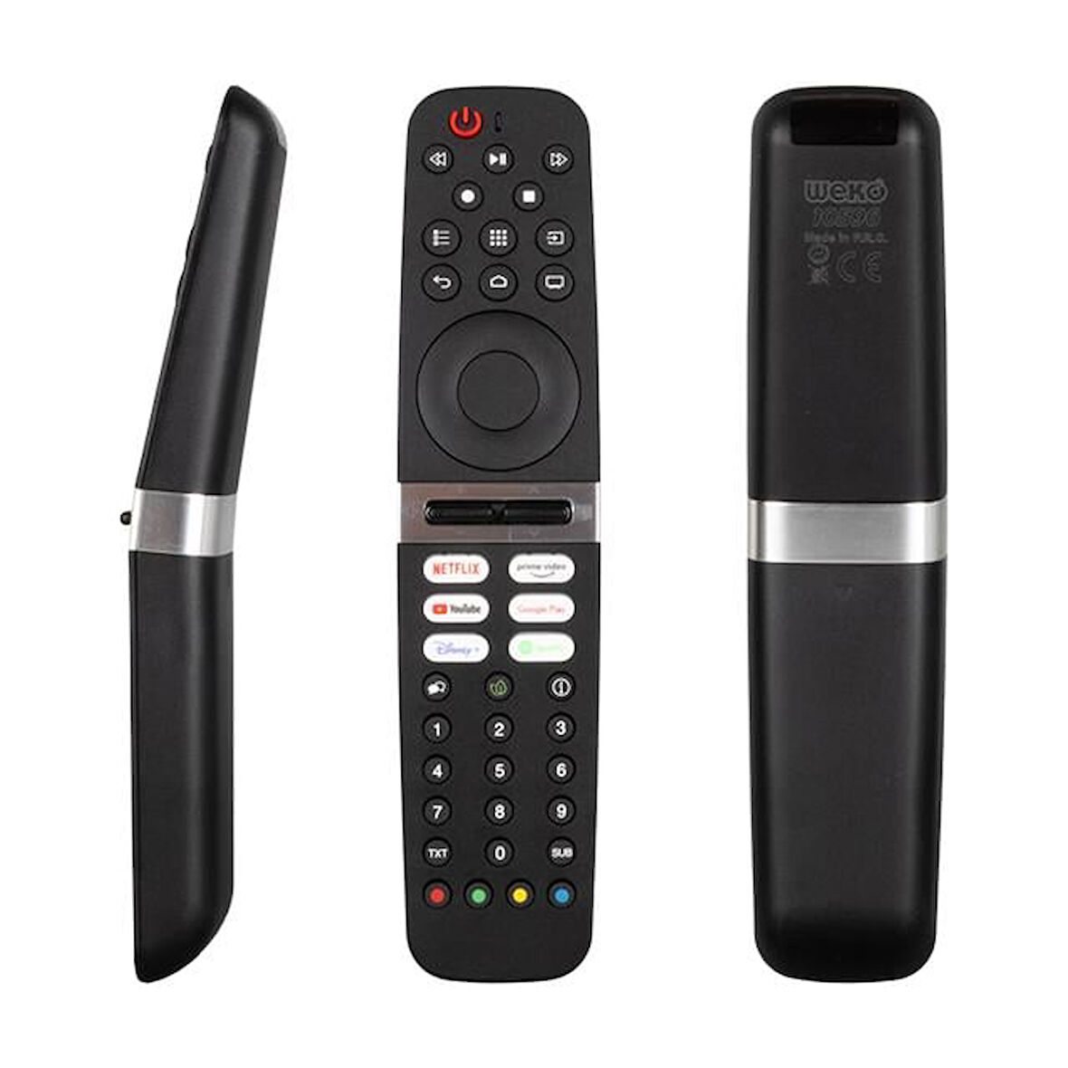 Arçelik-beko-grundig Youtube-spotify-google Play-disney+ Tuşlu Lcd Led Tv Kumanda