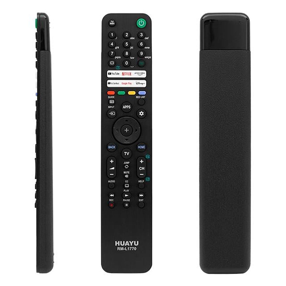 Huayu Rm-l1770 Sony Youtube-prime Video-google Play-netflix-disney Tuşlu Lcd-led Tv Kumanda