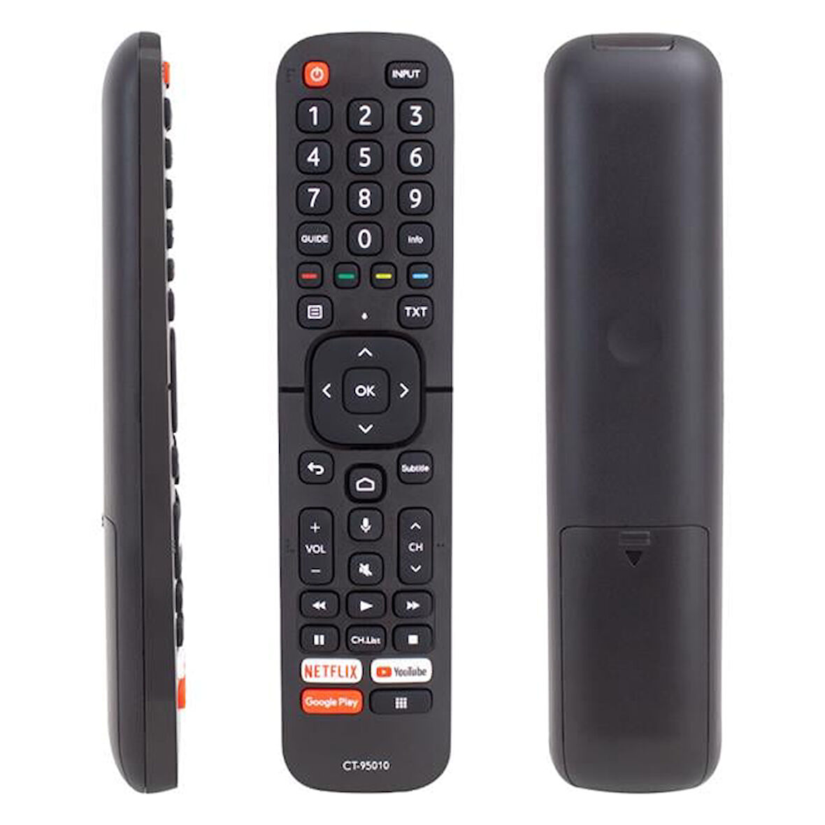 Toshiba Ct-95010 Netflix-youtube-google Play-prime Tuşlu Video Ses Komutlu Lcd-led Tv Kumandası