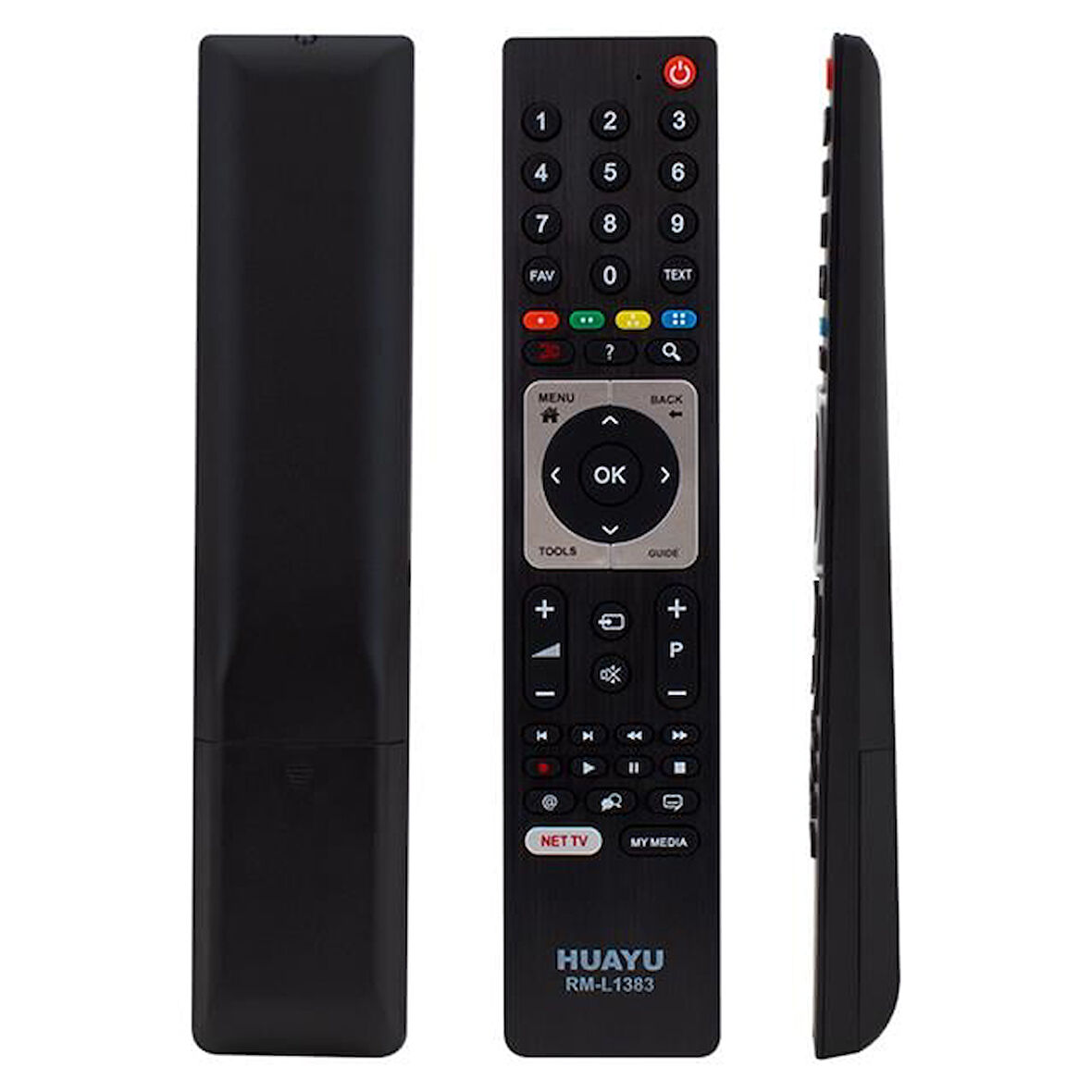 Huayu Rm-l1383 Arçelik-beko-grundig Universal 3d-netflix-my Media Tuşlu Lcd Led Tv Kumanda
