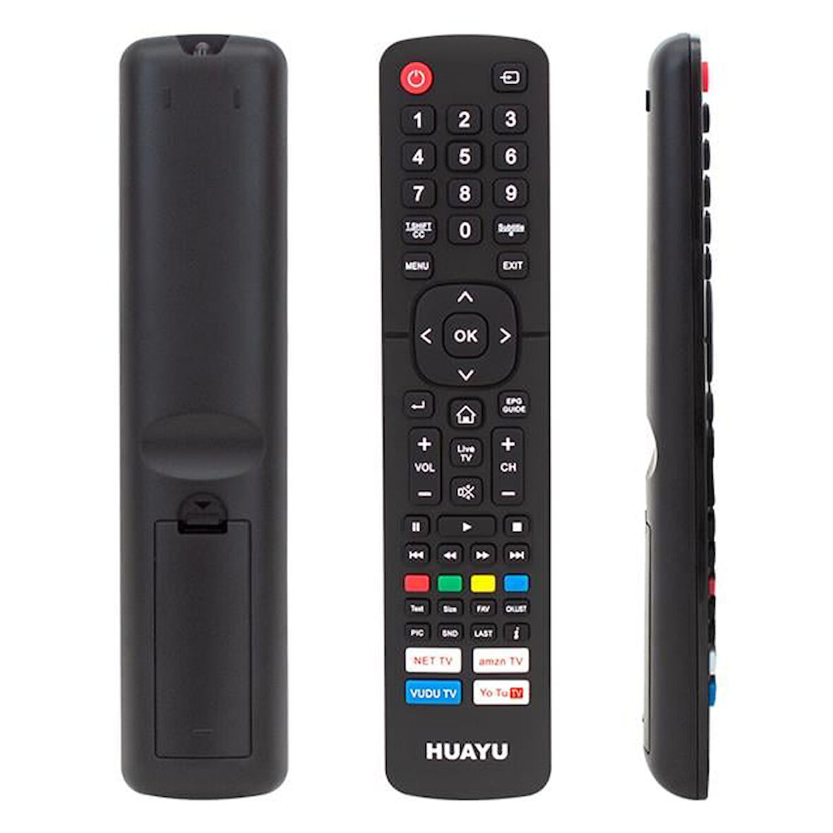 Huayu Urc1530 Hisense Netflix-youtube-amazon Tuşlu Universal Lcd-led Tv Kumandası
