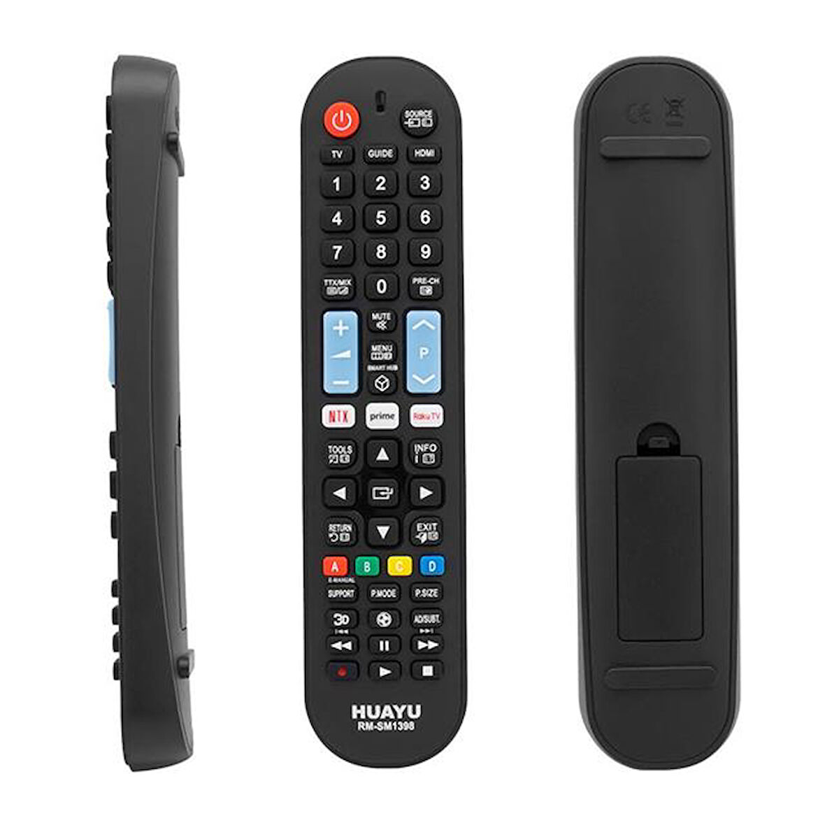 Huayu Samsung Rm-sm1398 Netflix-prime Video-rakuten Tuşlu Universal Lcd-led Tv Kumanda