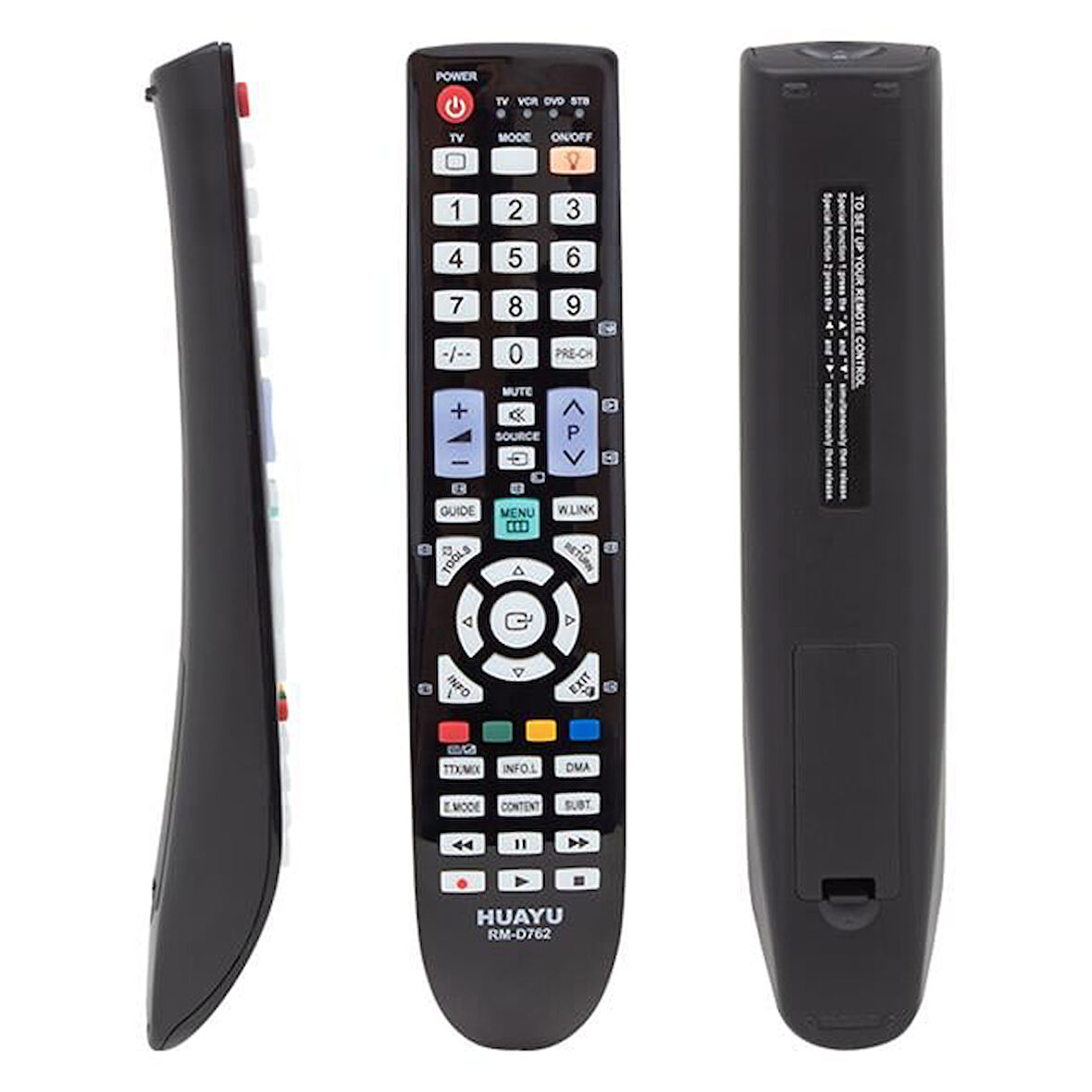 Samsung Rm-d762 Universal Lcd-led Tv Kumandası