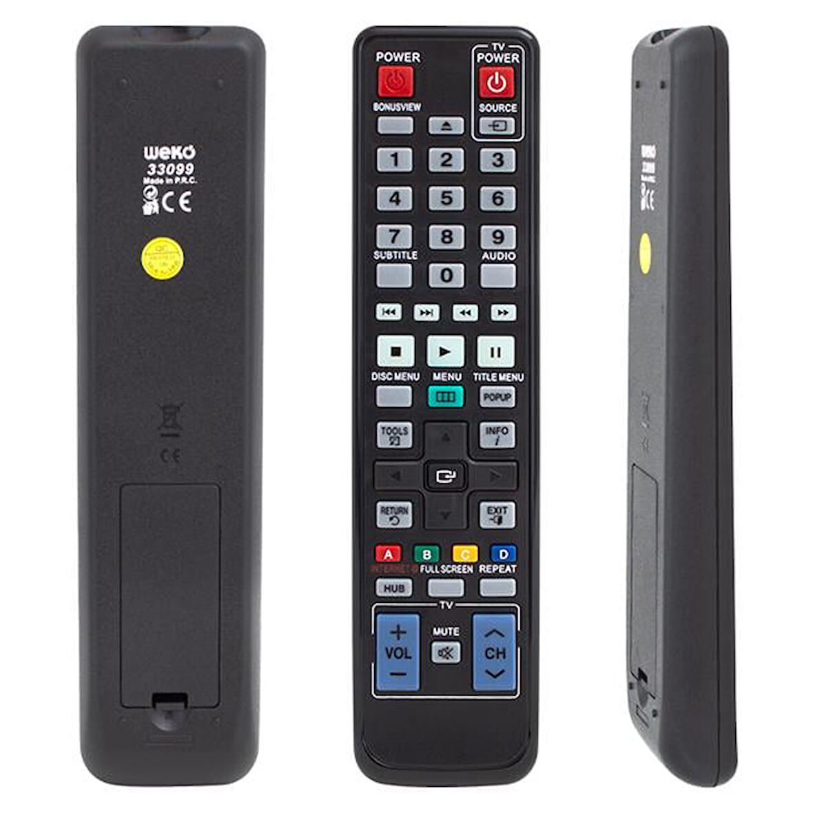 Samsung Rm-d958 Blue-ray Dvd Kumandası