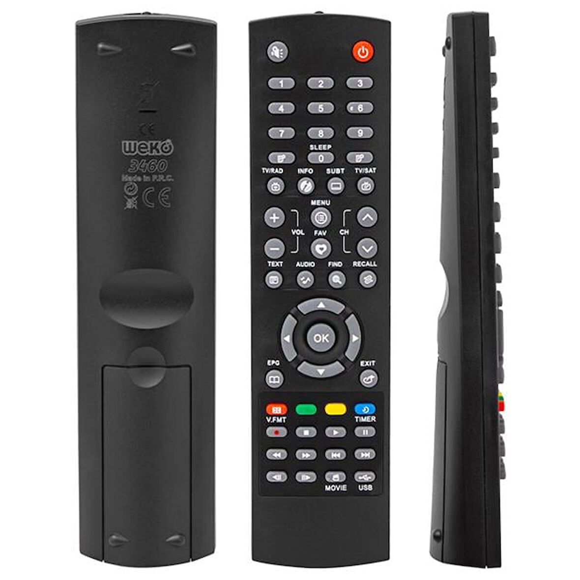 Golmaster Hd-4600 Hd-4900 Digimaster Hd-5000 Uydu Alıcı Kumandası