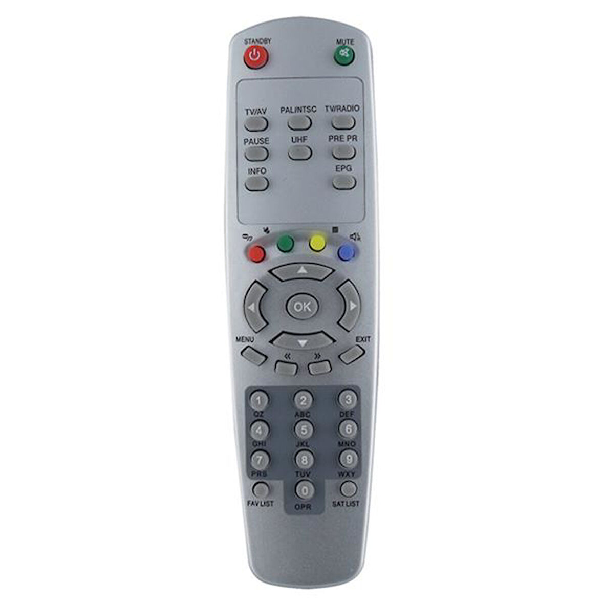 Techstar 7000 Unicell Uydu Alıcı Kumandası