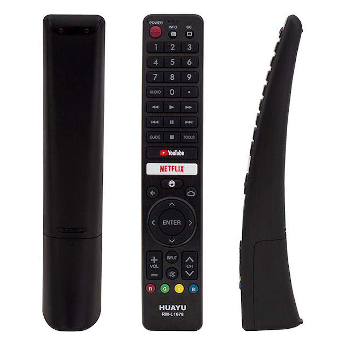 Huayu Rm-l1678 Sharp Netflix-youtube Tuşlu Lcd-led Tv Kumanda