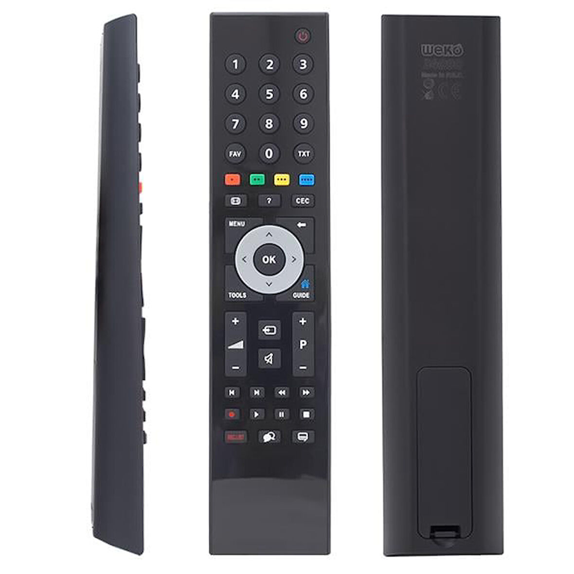 Arçelik-beko Metalik Göbekli Lcd Tv Kumandası