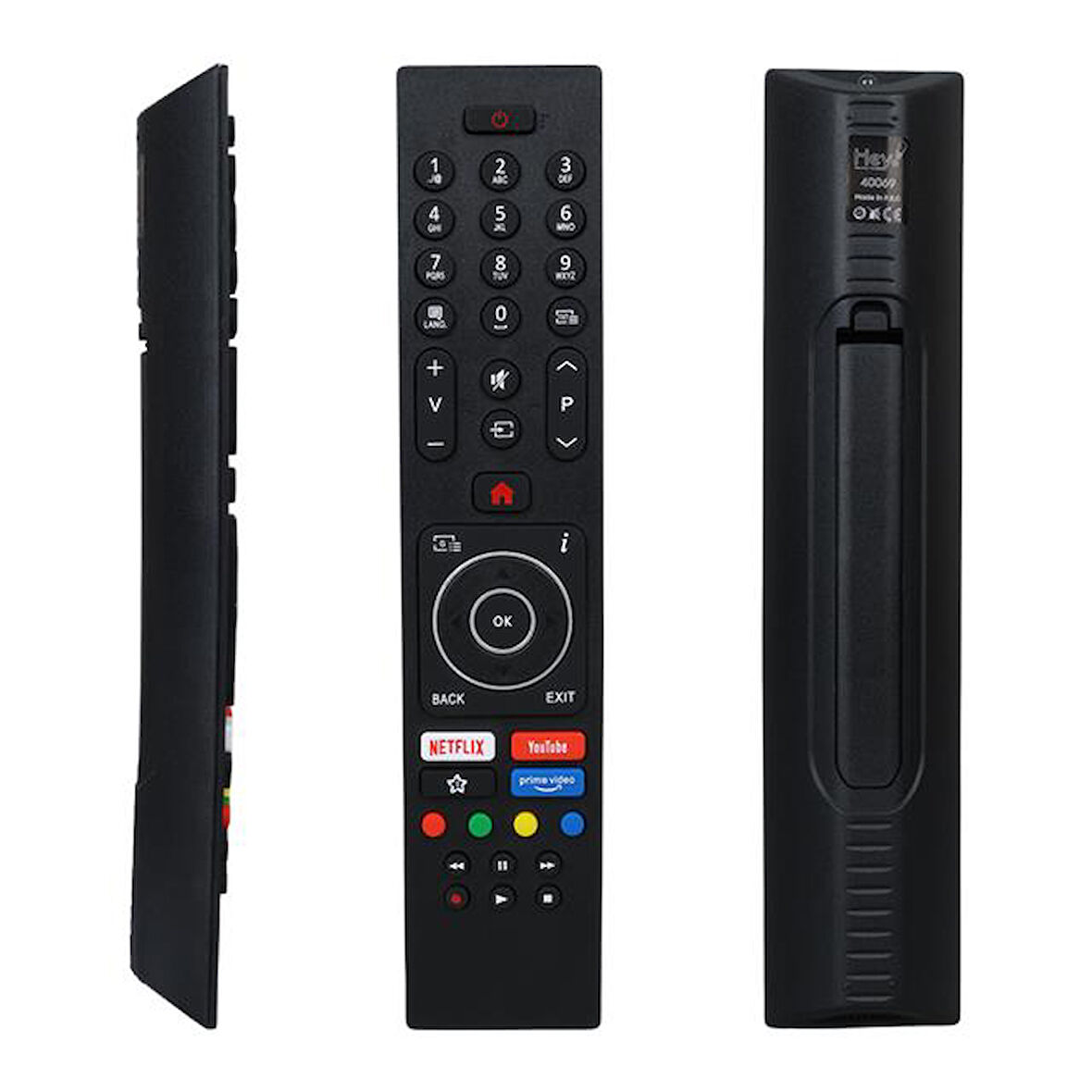 Hey Vestel Rc43135p Netflix Youtube Prime Video Tuşlu Lcd Led Tv Kumanda