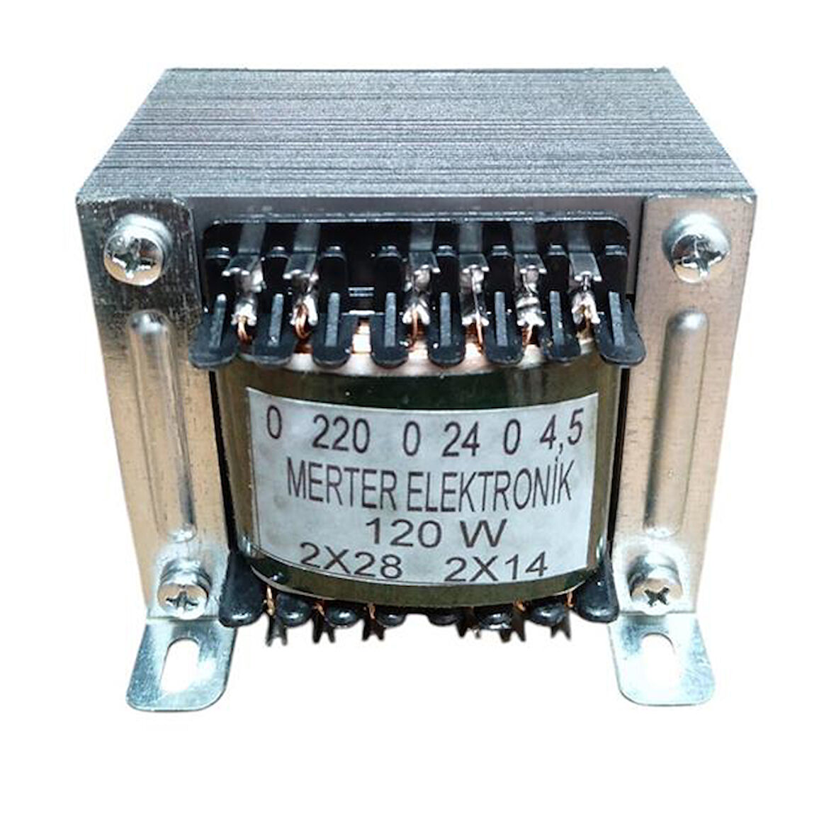 König K-166 2x28 0-24 V / 120 Watt Besleme Trafosu (2x14-04.5v)