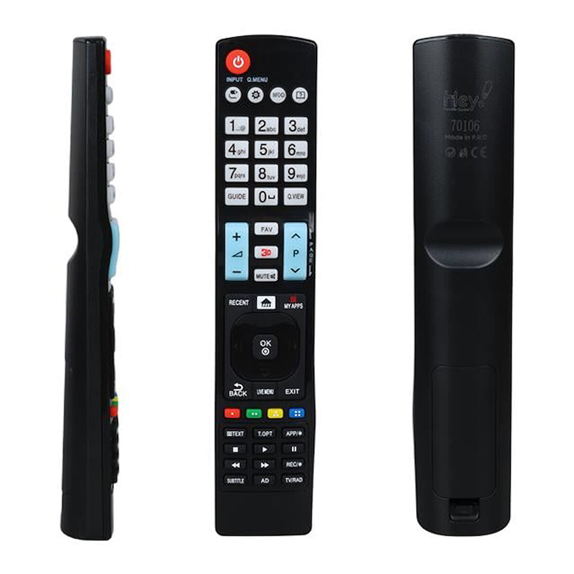 Hey Lg Küçük Kalıp Akb74455403 Smart My Apps Tuşlu Lcd Led Tv Kumanda