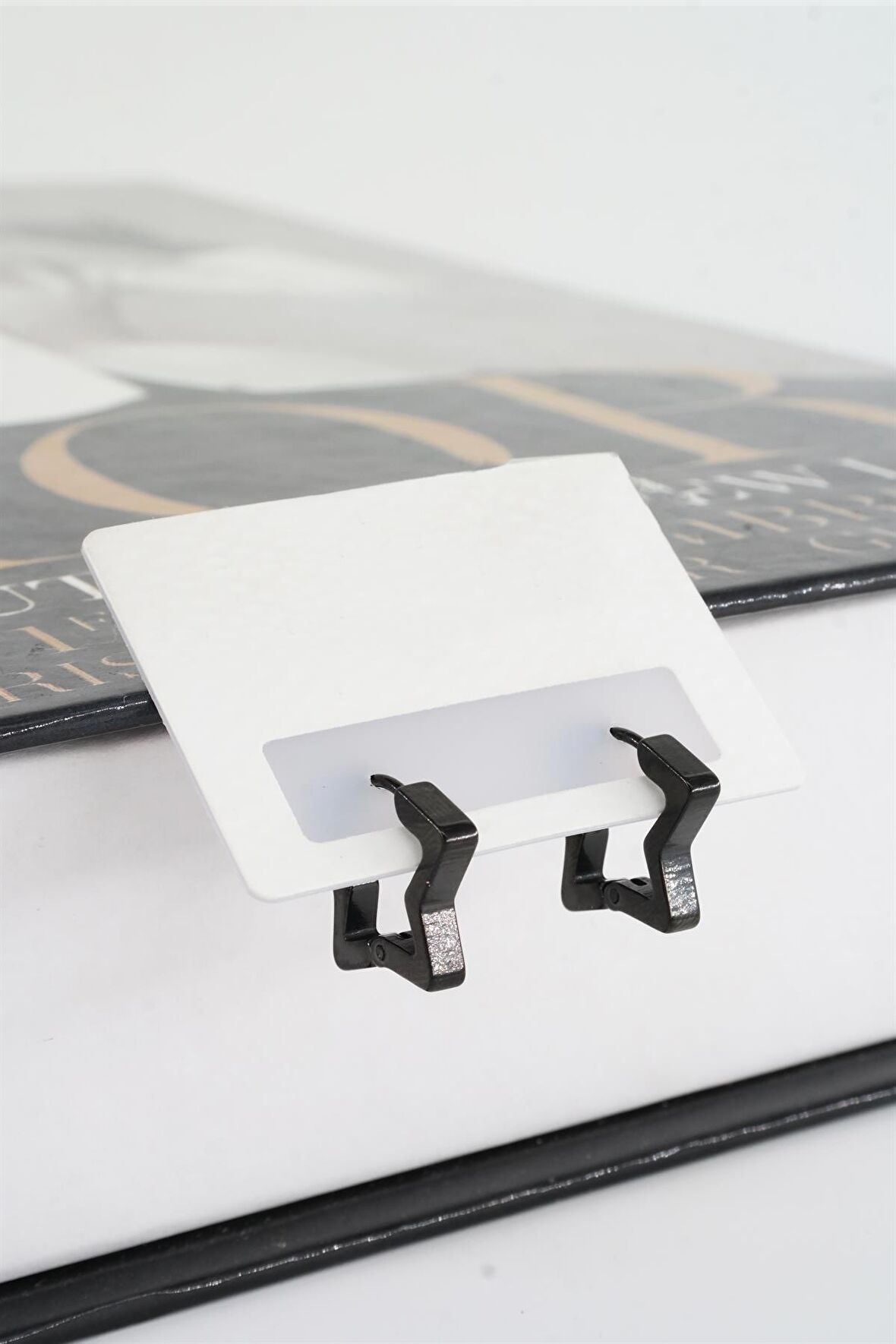 Kadın 316 L Paslanmaz Çelik 1,5 cm Yıldız Model Küpe