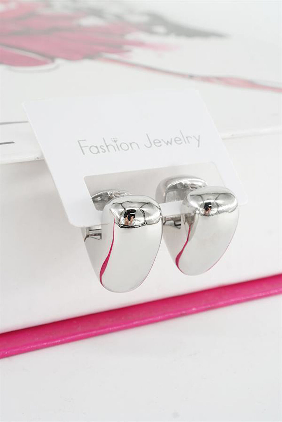 Kadın Vip Seri Balon Kalp Küpe