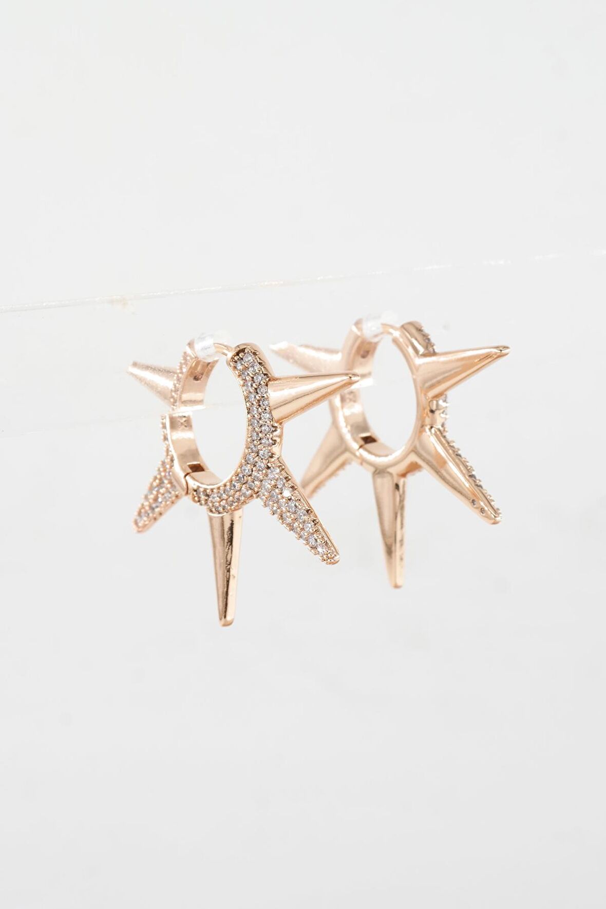 Kadın Vip Seri  Xuping Rose Gold  Küpe Seti