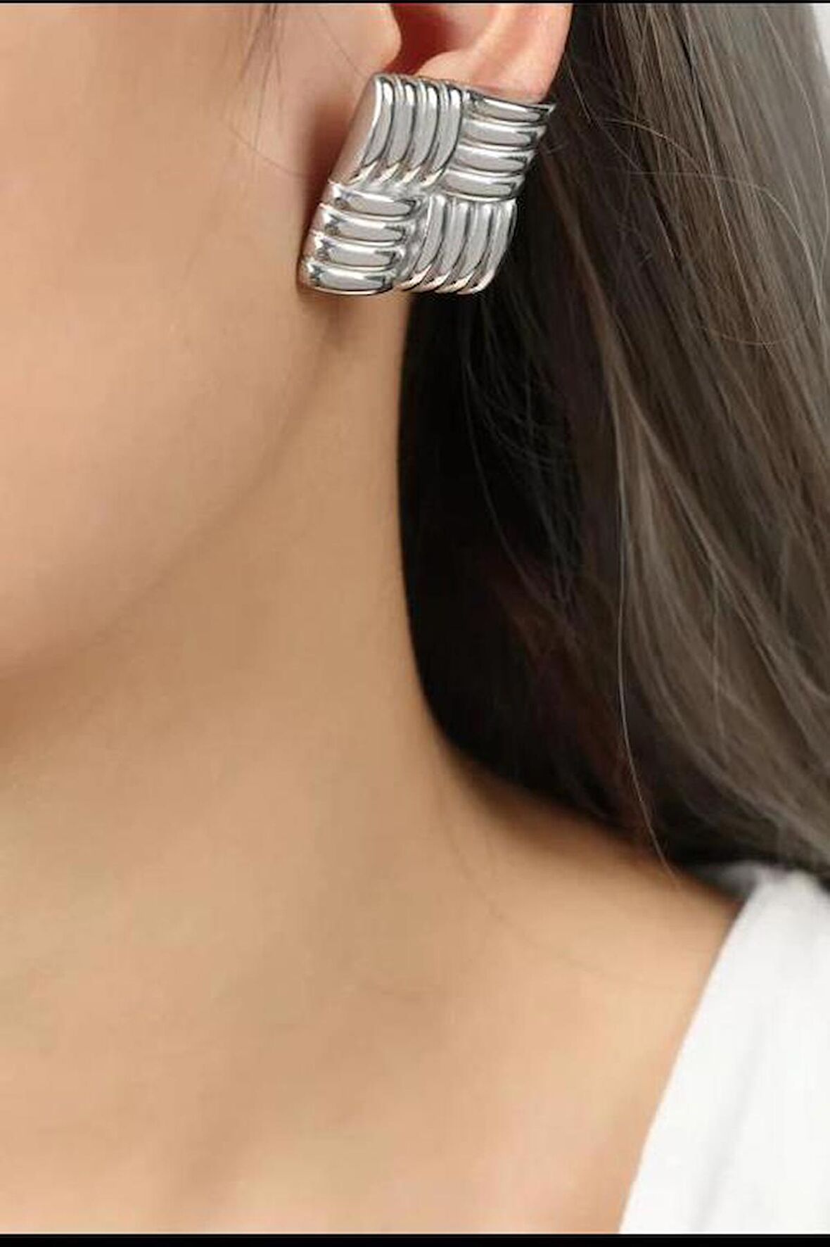 Kadın Vip Seri Özel Tasarım Marka Küpe Seti