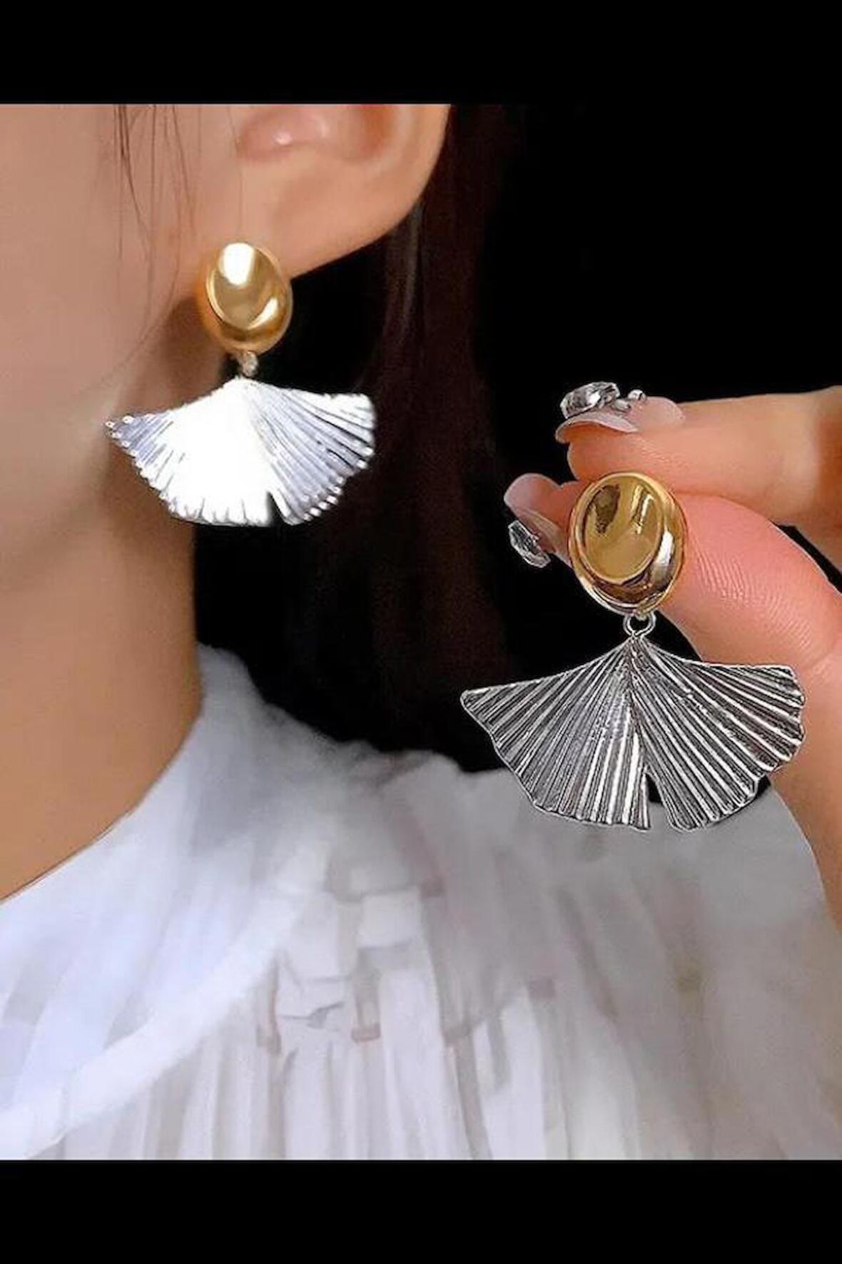 Kadın Vip Seri Özel Tasarım Marka Küpe Seti