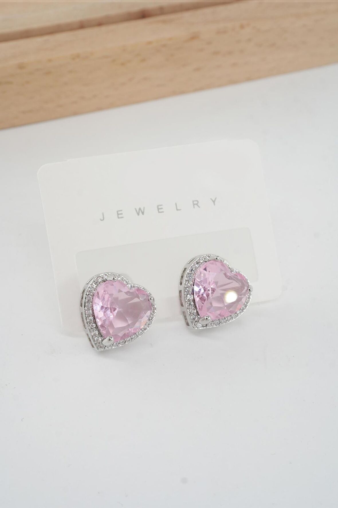 Kadın Vip Seri Özel Tasarım Baget Zirkon Taşlı Küpe Seti