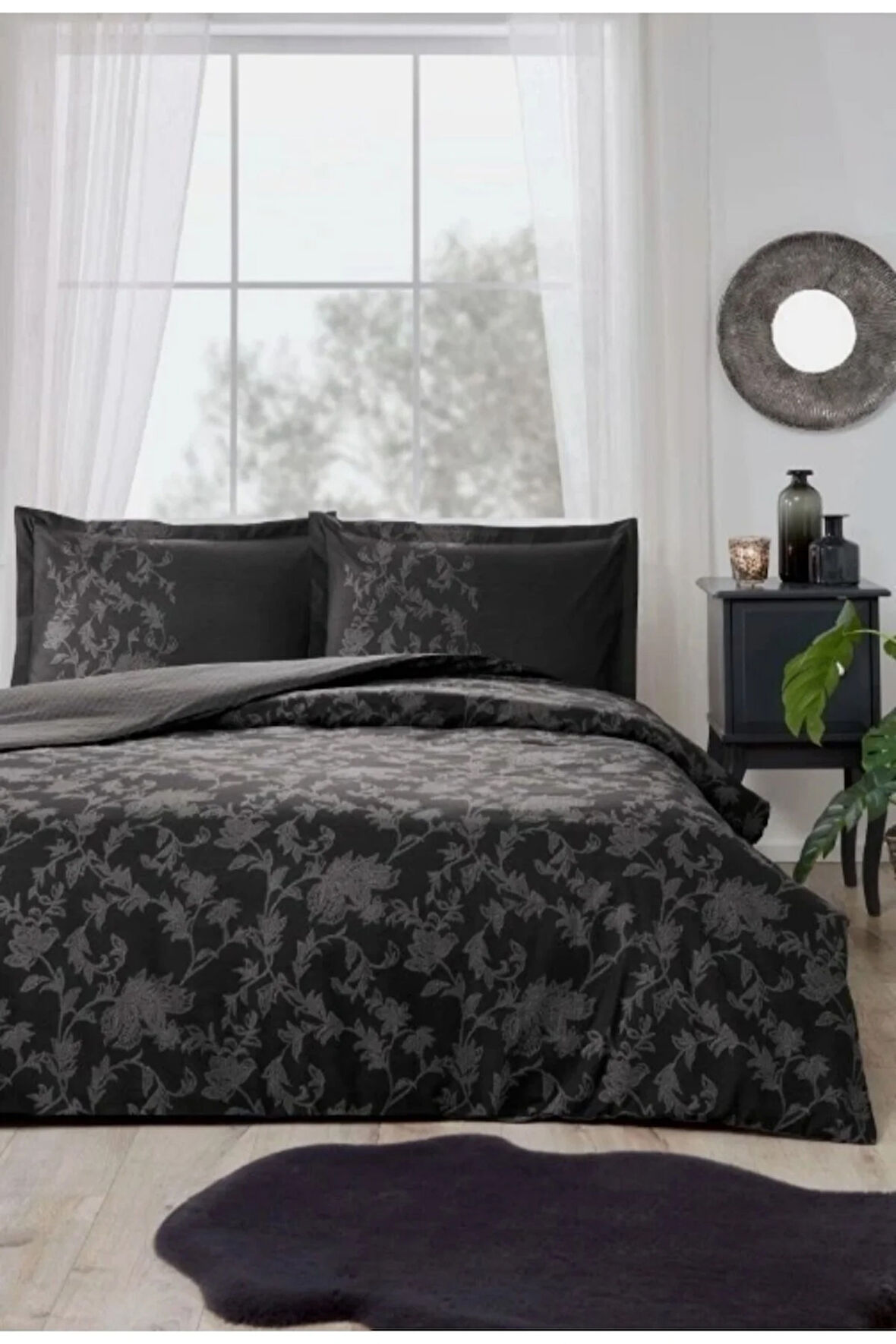 Çift Kişilik (Çarşafı Lastikli) Nevresim Takımı Barocco