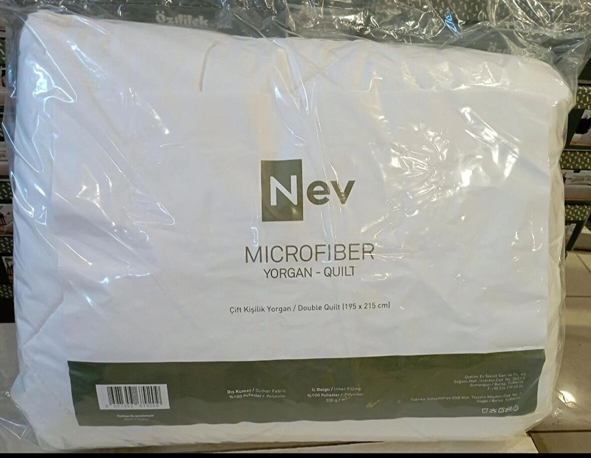 Özdilek NEV MARKA Tek Kişilik Microfiber Yorgan 155x215 cm
