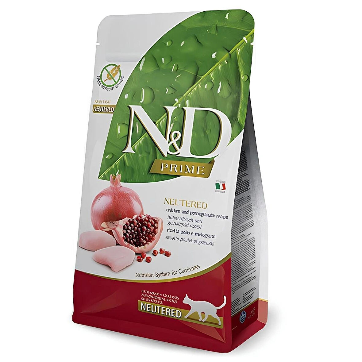 N&D Prime Tahılsız Tavuklu & Narlı 5 Kg Kısırlaştırılmış Kedi Maması