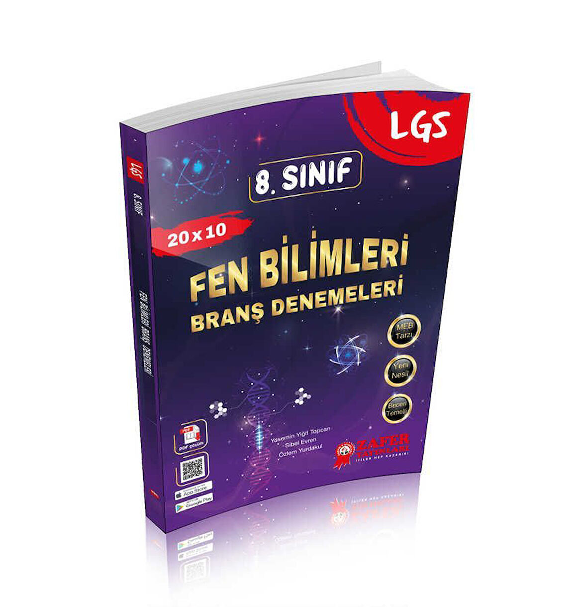 Zafer Yayınları LGS 8. Sınıf FEN BİLİMLERİ Branş Denemeleri Soru Bankası - YENİ