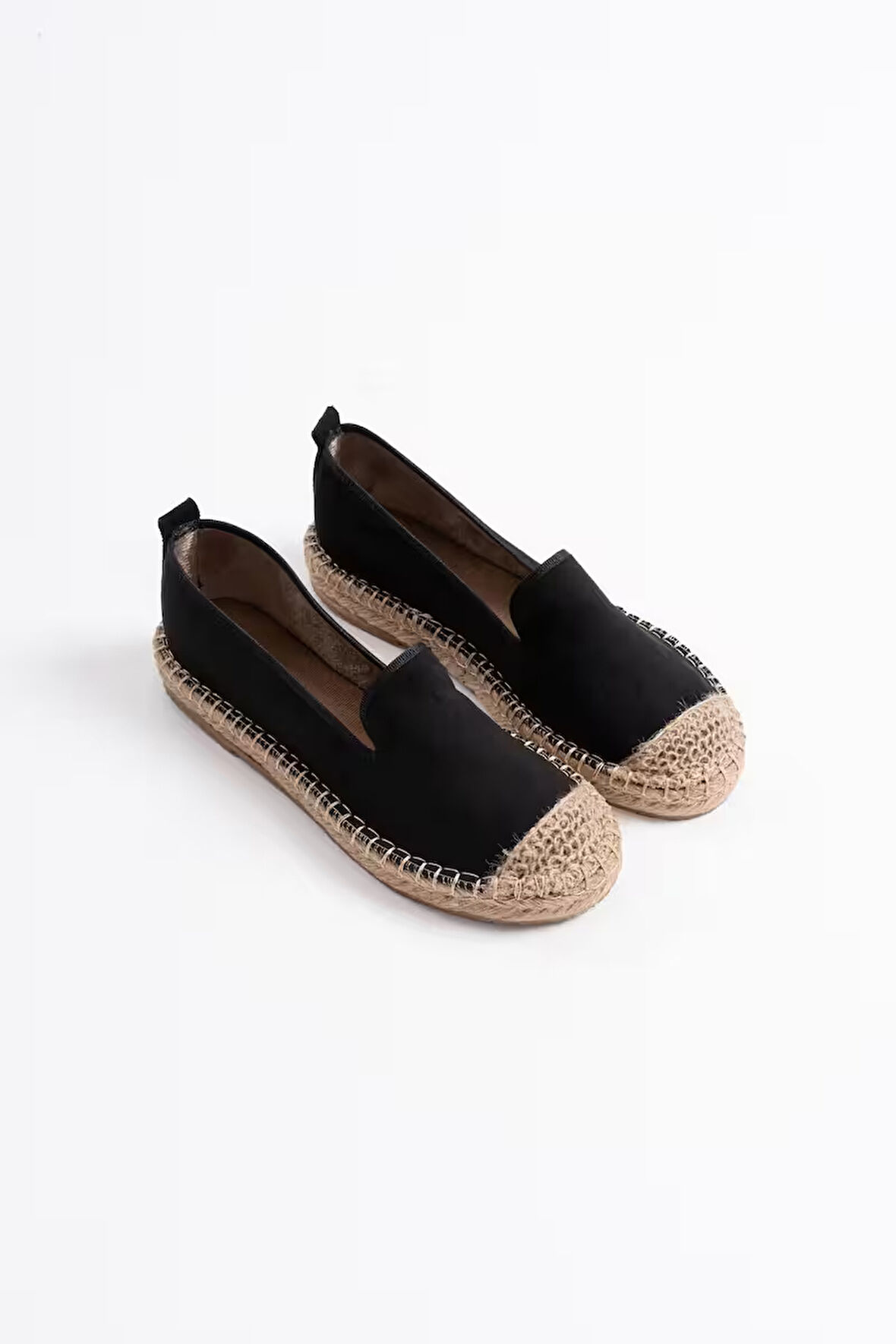 Fly Premium Kadın Siyah Espadril Ayakkabı