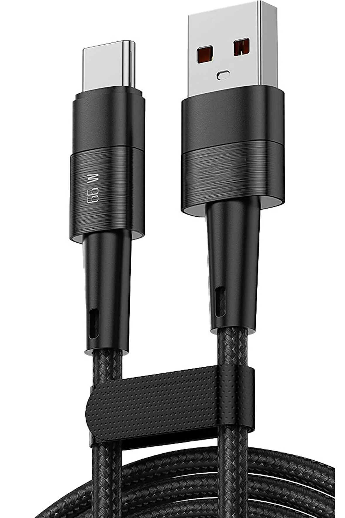 Vivo Y21s Uyumlu Şark Kablosu AZN-TQ-X08F 1M 66W Hasırlı TYPE C