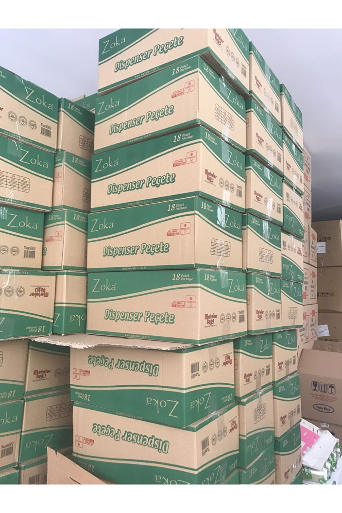 Dispanser Peçete Ekonomik 18 Pk Zoka