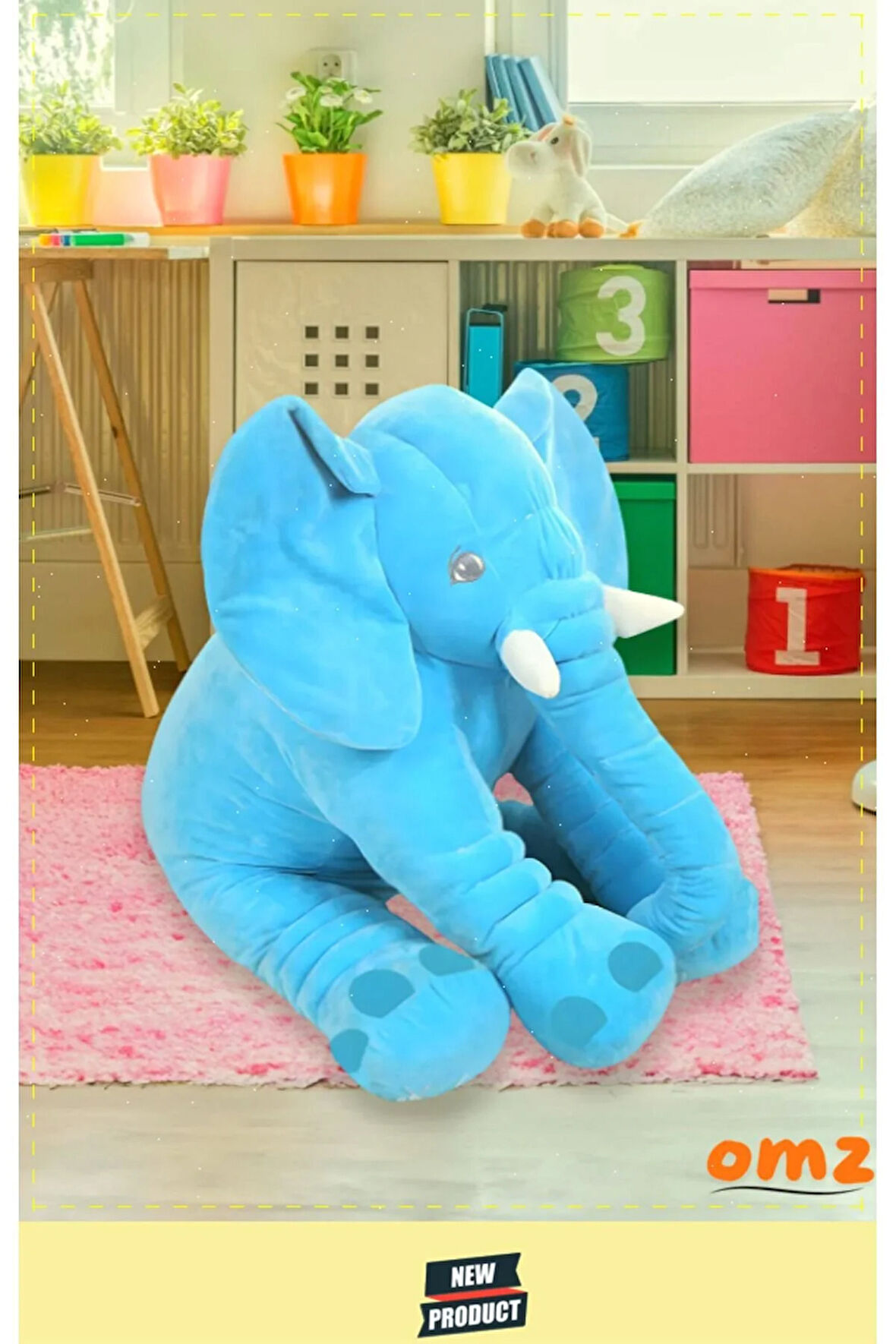 Pelus Oyuncaklar Kiz Erkek Cocuk Oyuncak Ayı Doğum Günü Hediye Sevimli Polar Peluş Fil