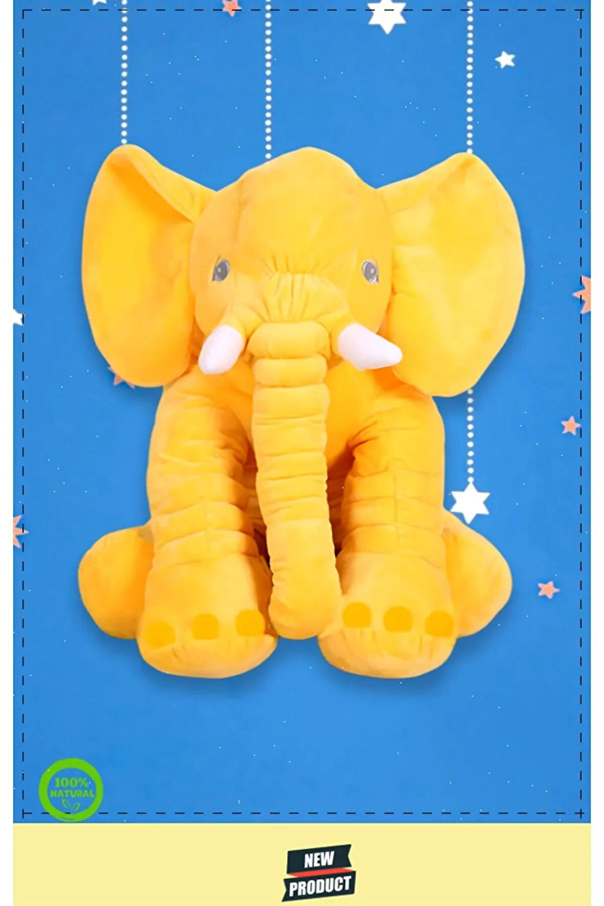 Pelus Oyuncaklar Kiz Erkek Cocuk Oyuncak Ayı Oyuncak 70 Cm Uyku Arkadaşım Uyku Fili