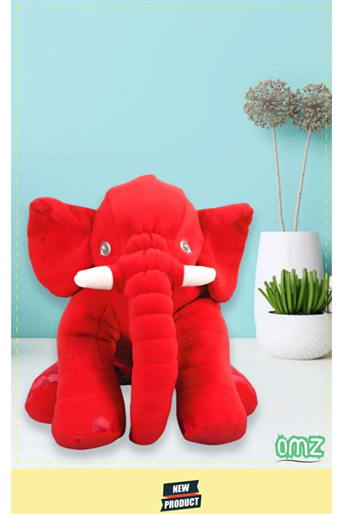 Pelus Oyuncaklar Kiz Erkek Cocuk Oyuncak Ayı Yumuşacık Elyaf Dolgu Uyku Arkadaşım Uyku Fili