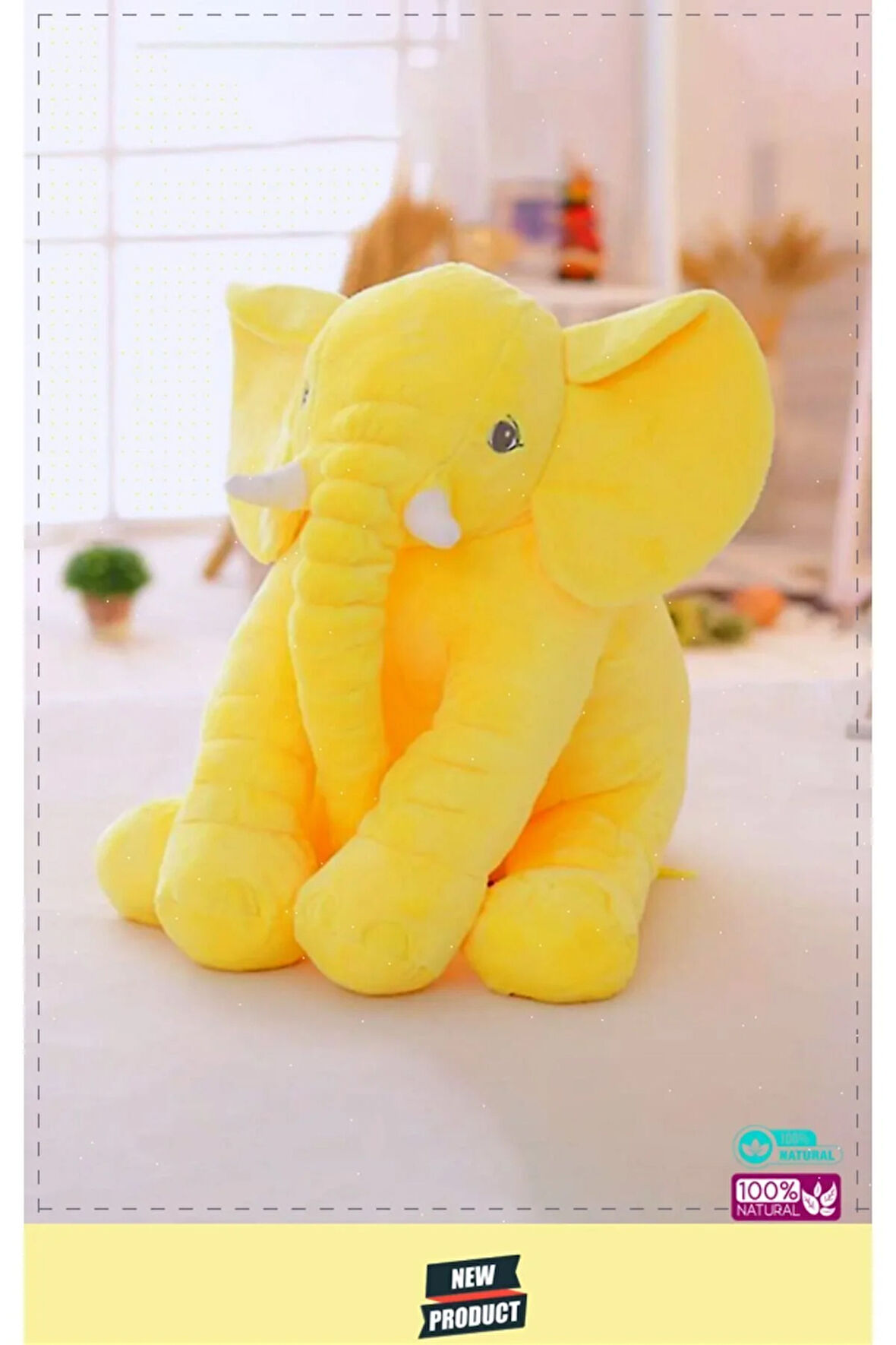 Pelus Oyuncaklar Kiz Erkek Cocuk Oyuncak Ayı Oyuncak 90 Cm Uyku Arkadaşım Uyku Fili