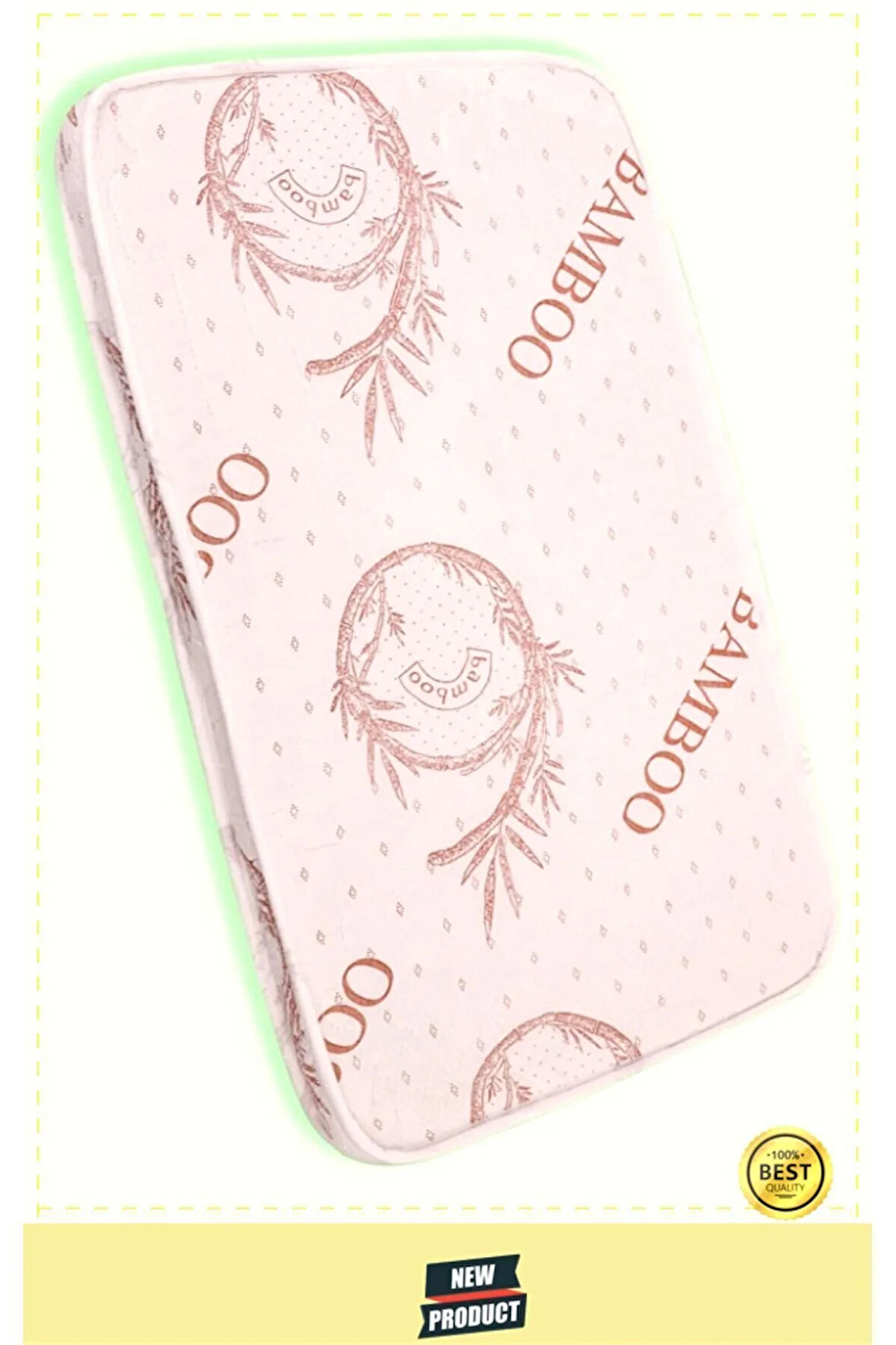 Montessori Bambu Bebek Çocuk Park Yatak Ortopedik