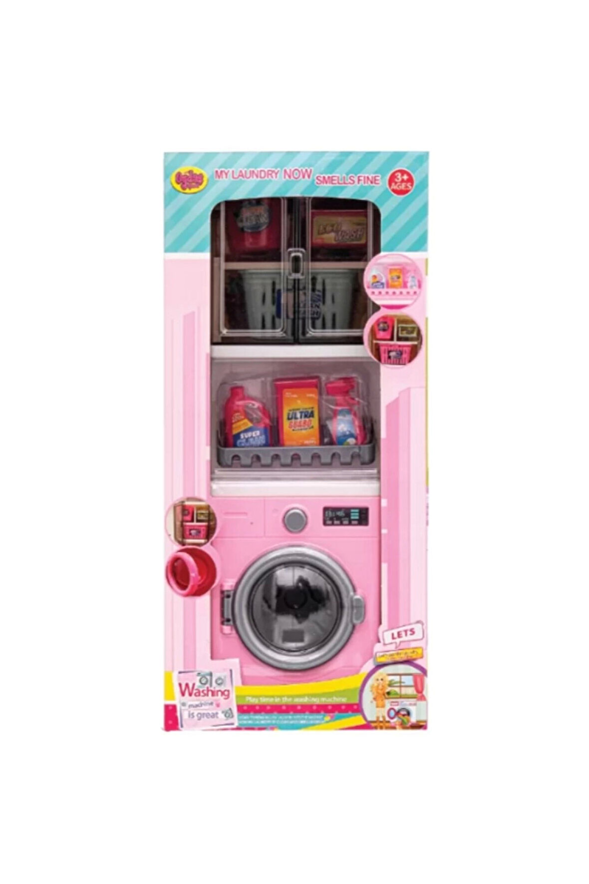 Kız Çocuk Oyuncak Erkek Çocuk Oyuncak Kutuda Çamaşır Makinası Eğitici Oyuncaklar