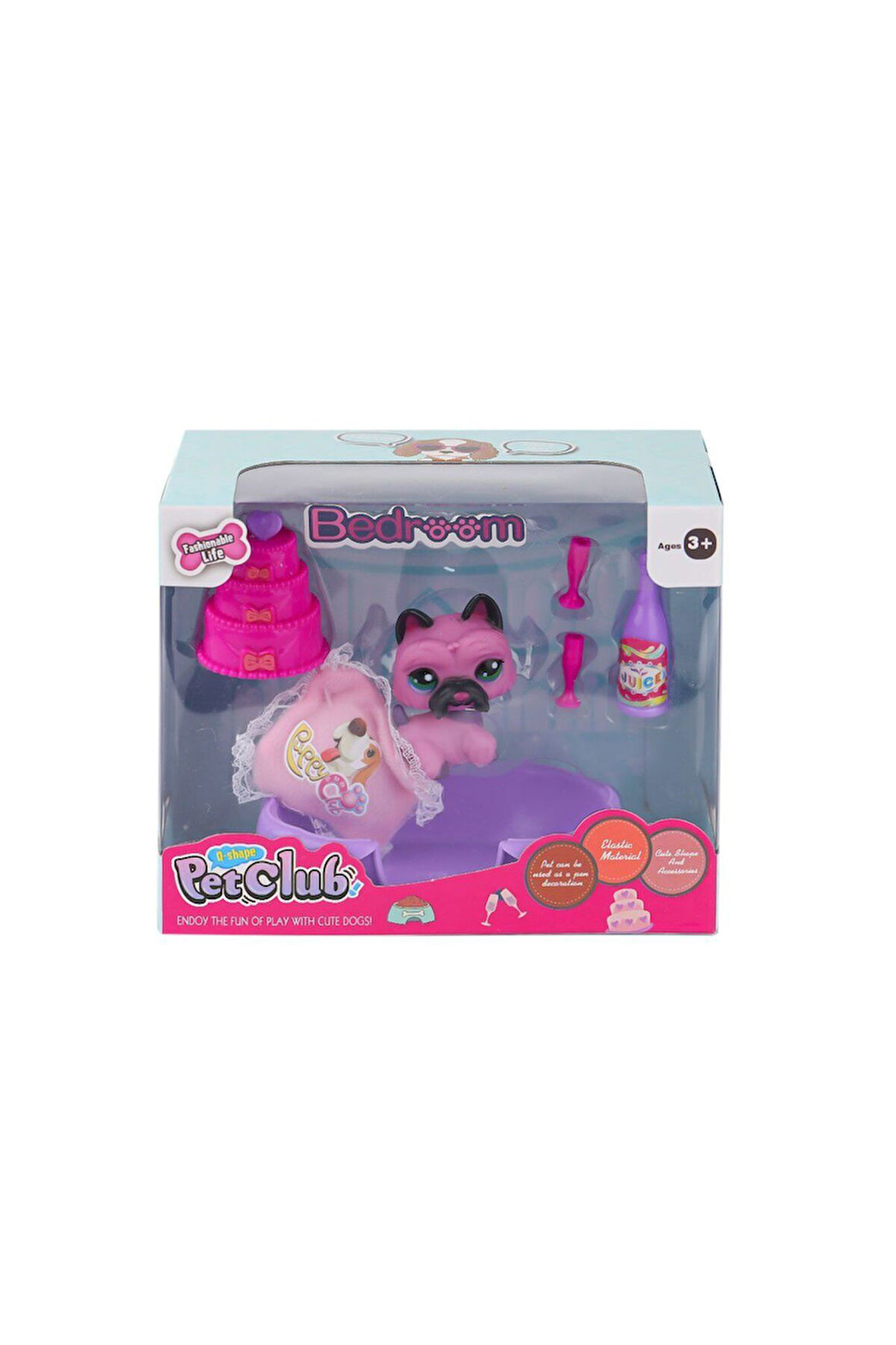 Kız Çocuk Oyuncak Erkek Çocuk Oyuncak KZL- Pet Star Bedroom Aksesuarlı Set Eğitici Oyuncaklar