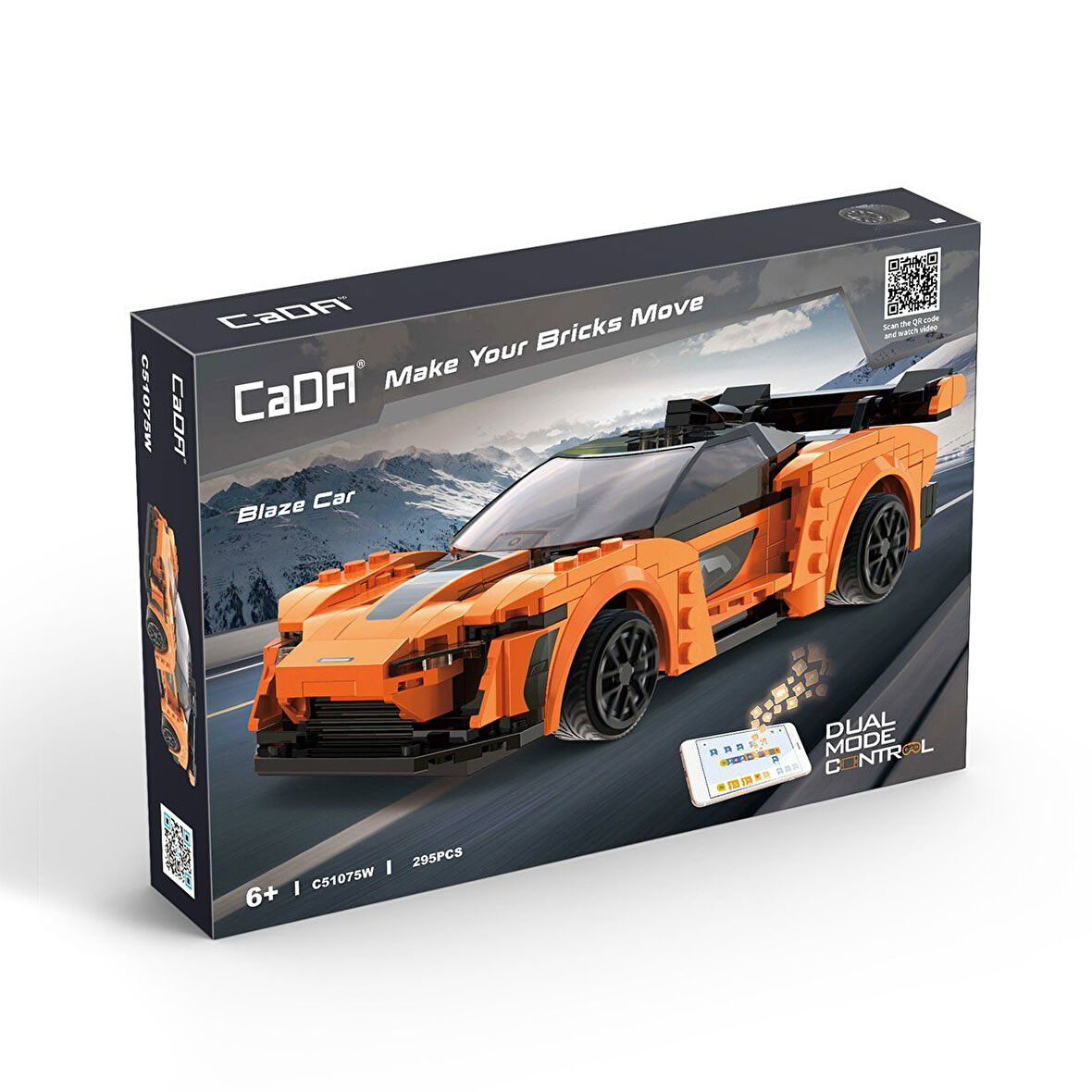 Eğlenceli Oyuncak C51074W Cada EVO Race Car Blok Seti 289 Parça -Vagon life Kız Erkek Çocuk Eğiticila