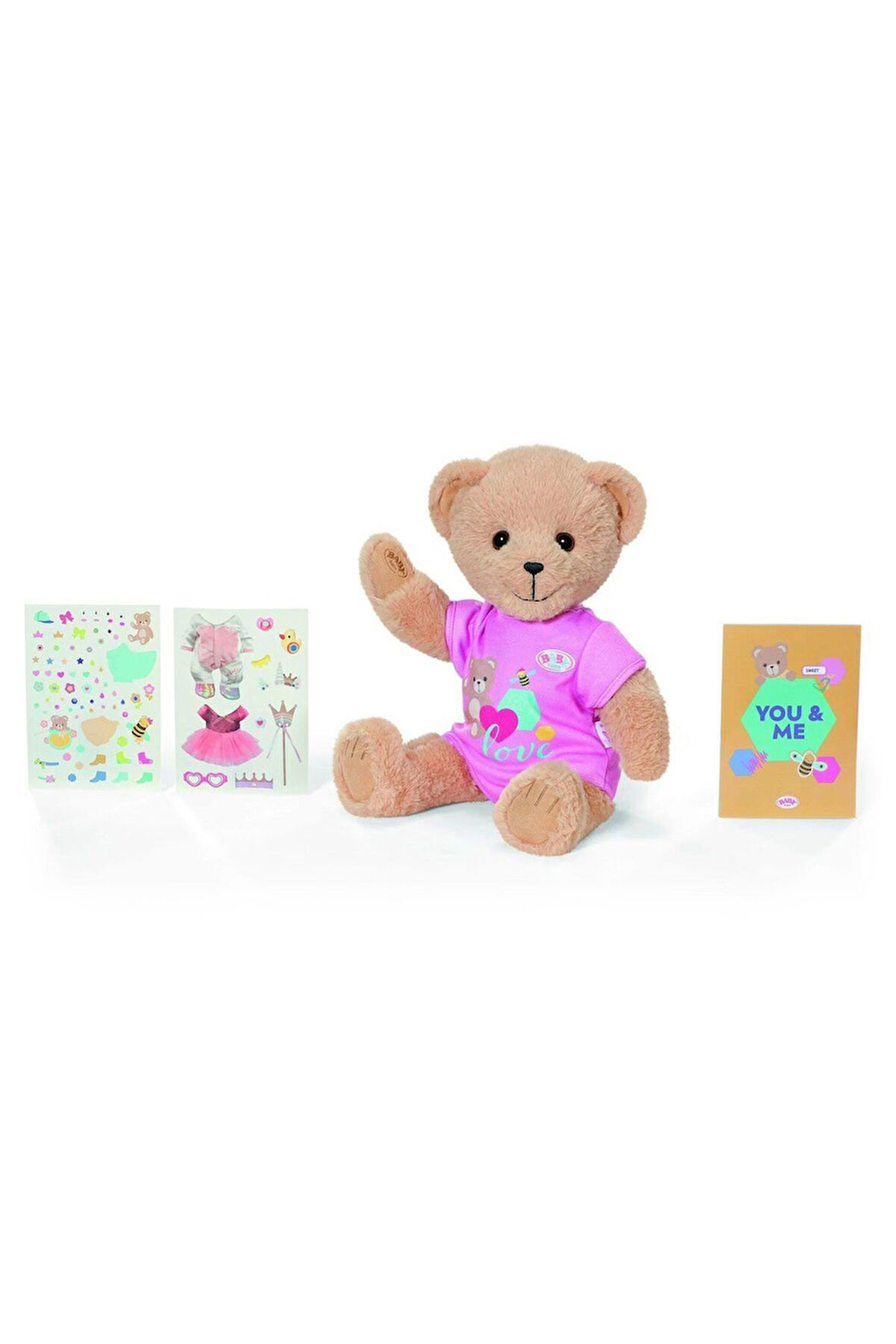 Kız Çocuk Oyuncak Erkek Çocuk Oyuncak 837139 Baby Born Ayıcık - Pembe 36cm Eğitici Oyuncaklar