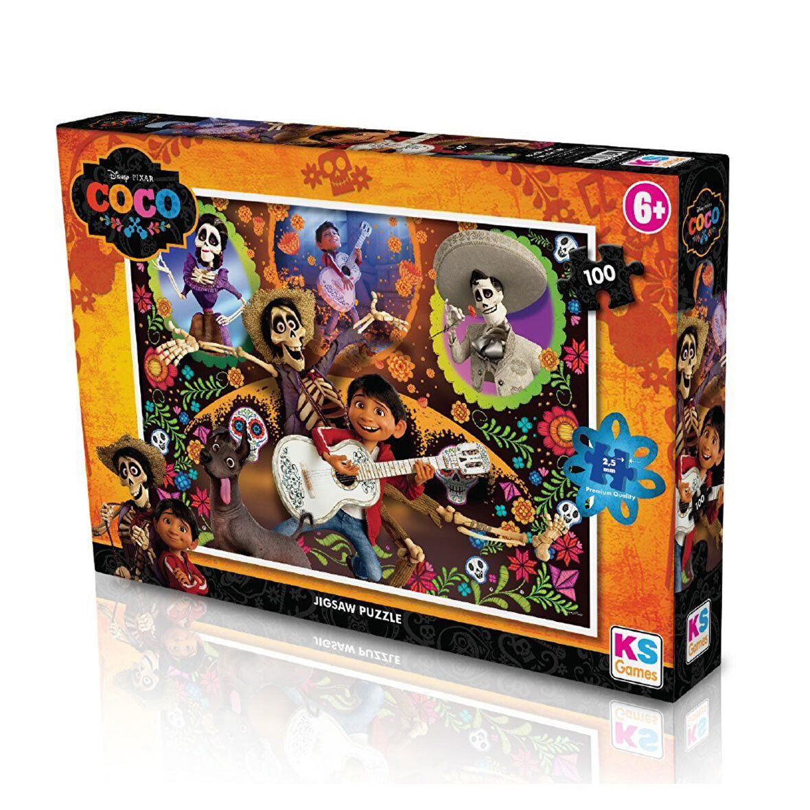 Öğretici Oyuncak CO 714 Coco Puzzle 100 Parça- KS Games Kız Erkek Çocuk Eğiticila