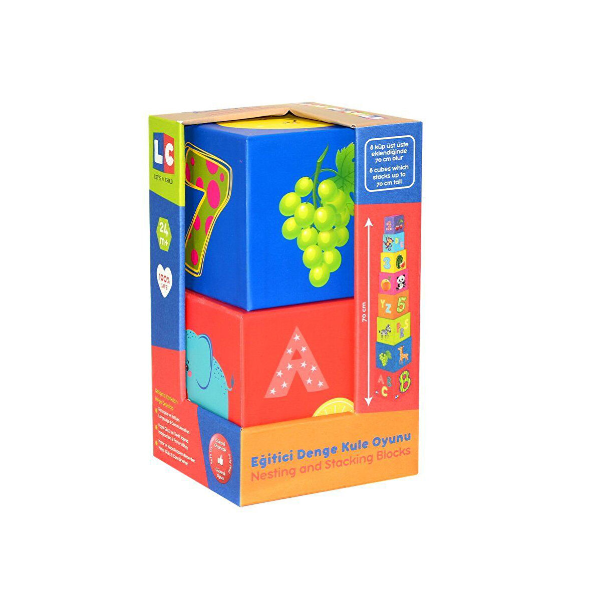 Kız Erkek Çocuk Oyuncak 30628 Kanz Eğitici Denge Kule Oyunu Kız Erkek Çocuk Eğitici
