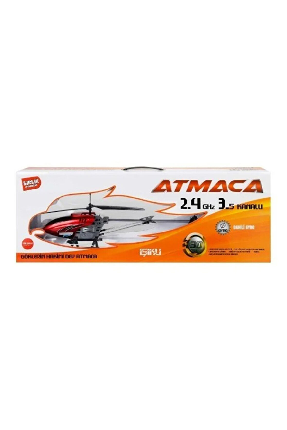 Kız Çocuk Oyuncak Erkek Çocuk Oyuncak Uzaktan Kumandalı Şarjlı Kırmızı Atmaca Helikopter Eğitici Oyu