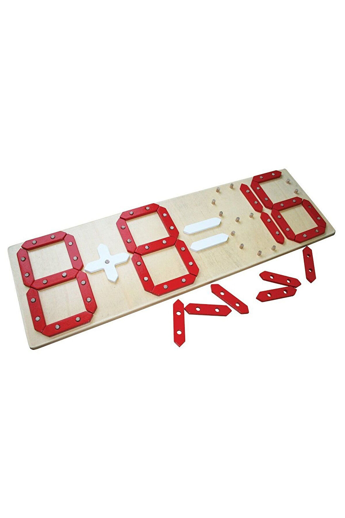 Kız Çocuk Oyuncak Erkek Çocuk Oyuncak KAL-1011 Ahşap Matematik Dört İşlem -Chiva Eğitici Oyuncaklar