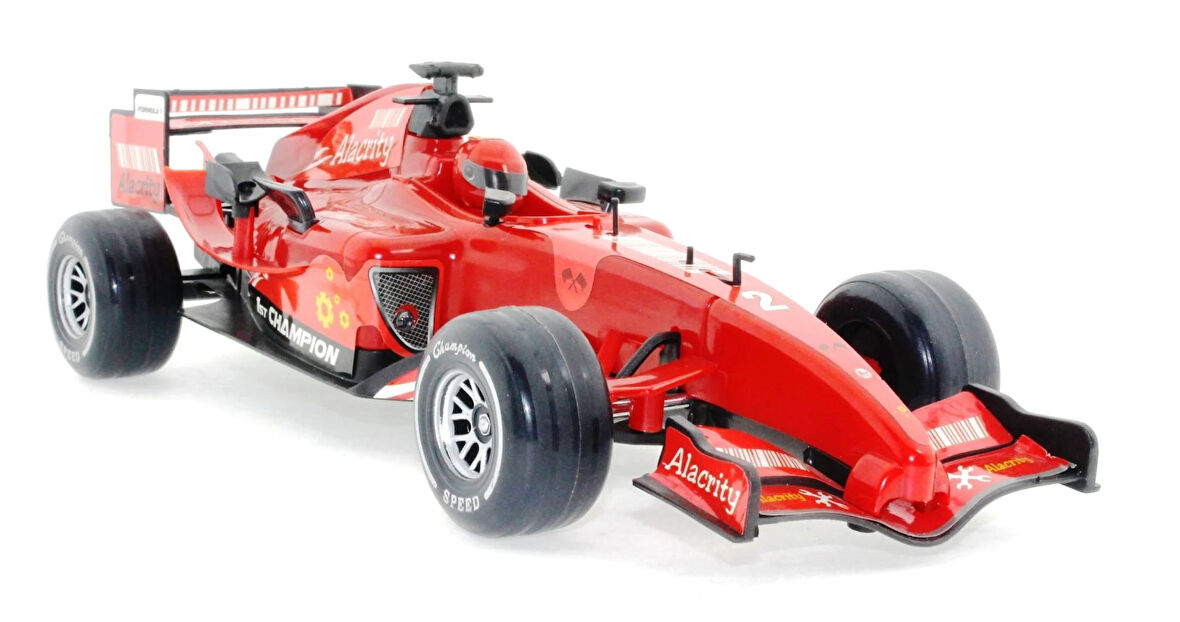 Eğlenceli Oyuncak Sürtmeli Sesli ve Işıklı Formüla 1 Aracı Kız Erkek Çocuk Eğitici