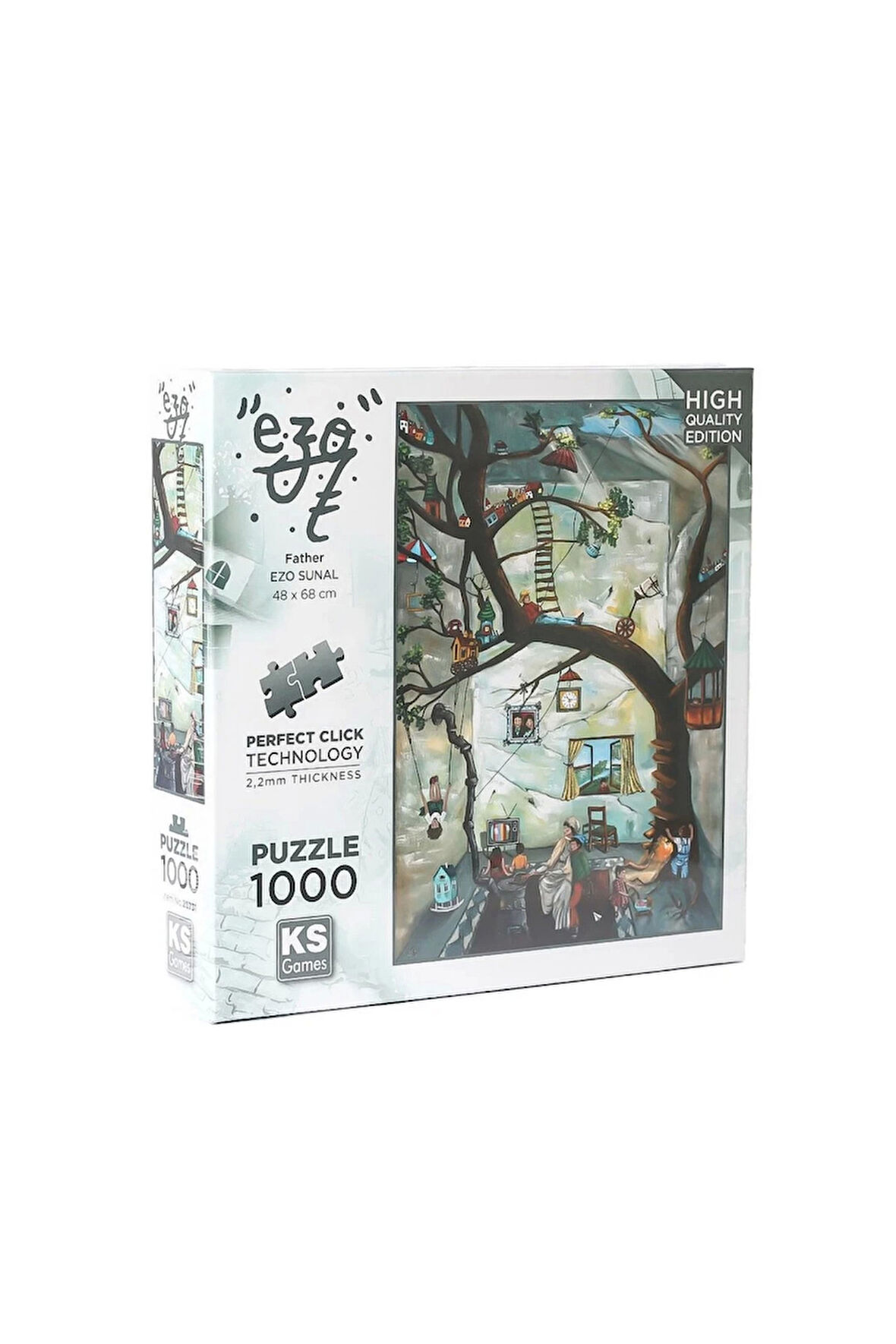 Kız Çocuk Oyuncak Erkek Çocuk Oyuncak KS Games Father Puzzle 1000 Parça 20731 Eğitici Oyuncaklar