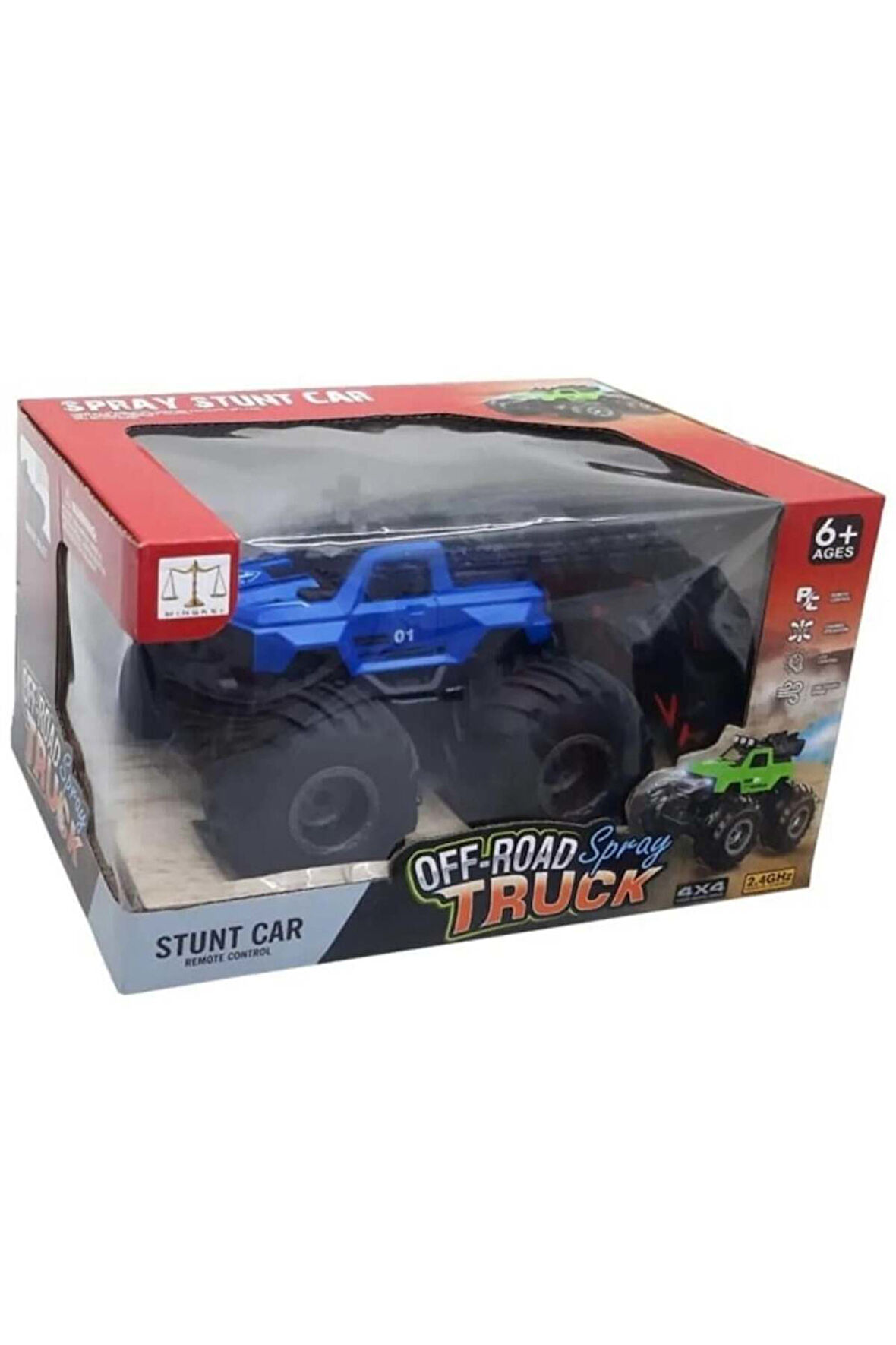 Kız Çocuk Oyuncak Erkek Çocuk Oyuncak DUMAN ATAN METAL ARAZİ ARACI U/K Eğitici Oyuncaklar