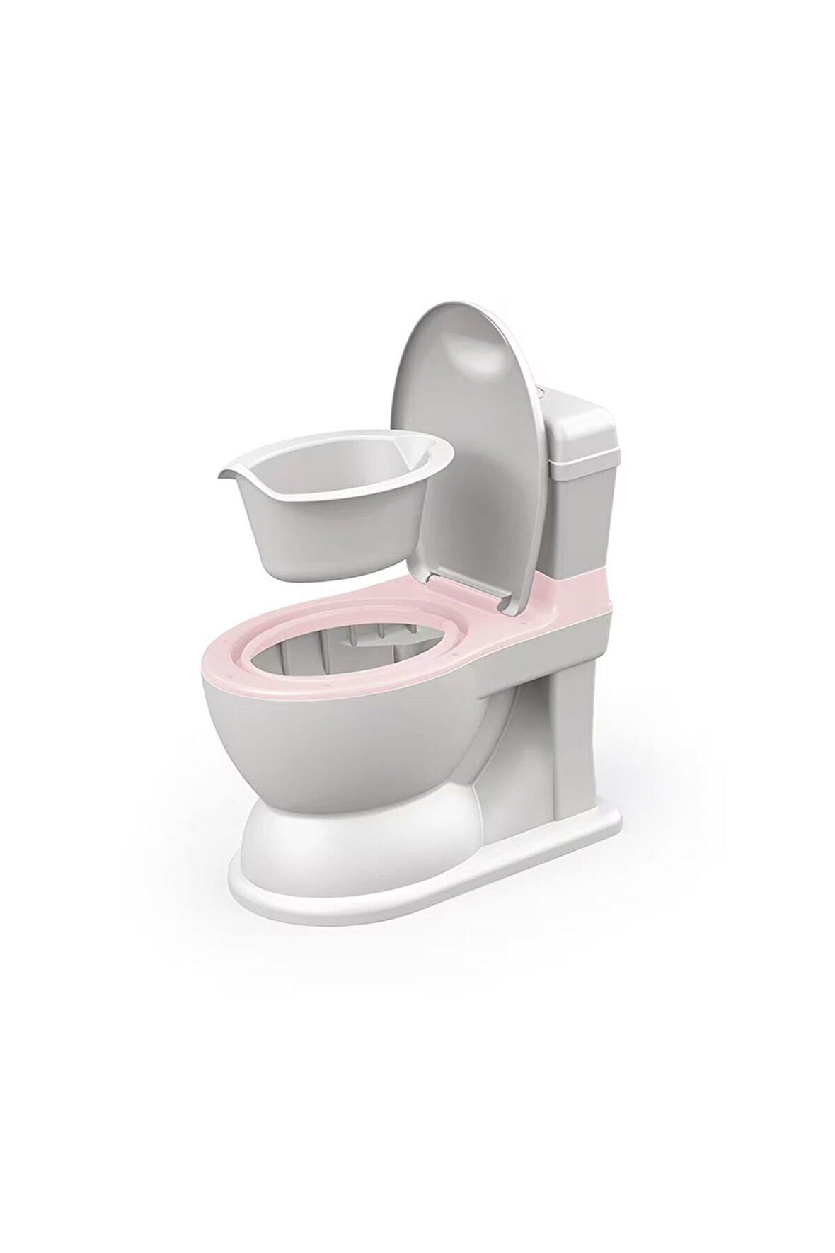 Kız Çocuk Oyuncak Erkek Çocuk Oyuncak 7176 Lazımlık XL 2IN1 Pembe -Dolu Eğitici Oyuncaklar