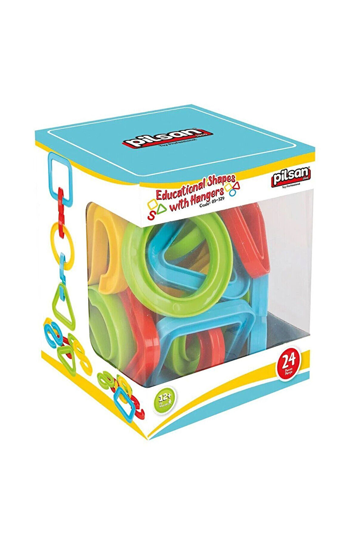 Kız Çocuk Oyuncak Erkek Çocuk Oyuncak 03 329 Askılı Şekiller -Oyuncak Eğitici Oyuncaklar